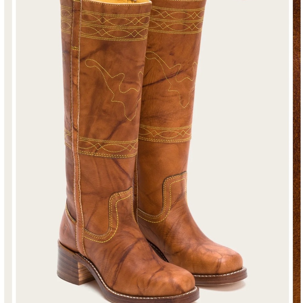 Frye Campus Limited Edition Horse - 6.5 in Walnut